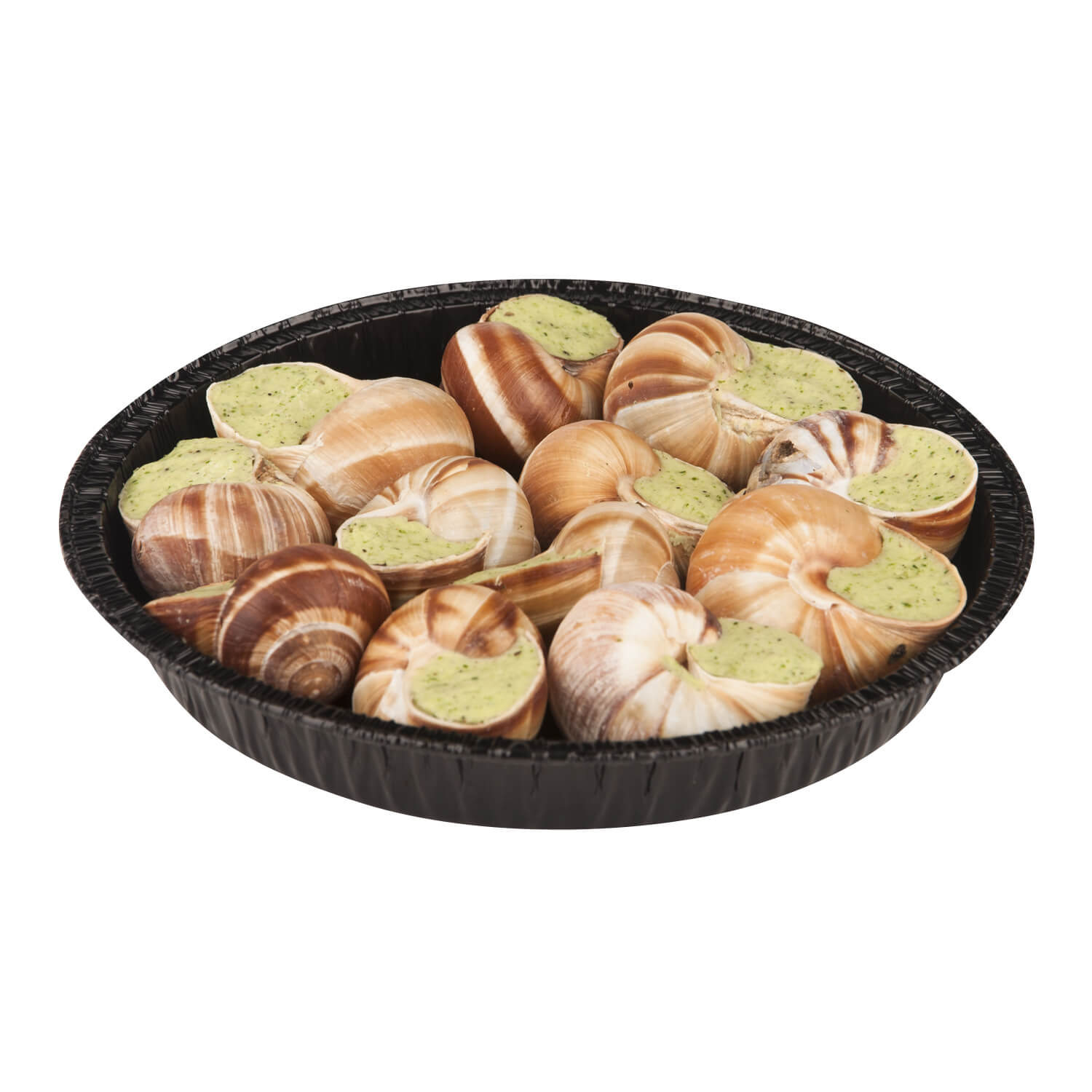 MEP01 12 escargots cuisinés Helix lucorum très gros Gastronomia