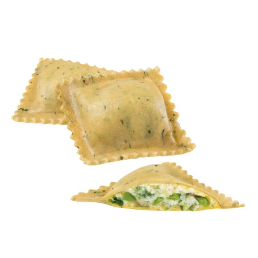 Tortelli farcis ricotta et asperges - Image 4