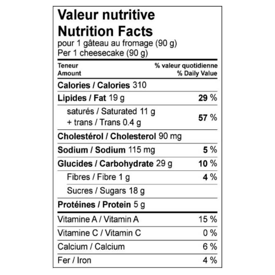 Plain Cheesecake - 90g - Image 4