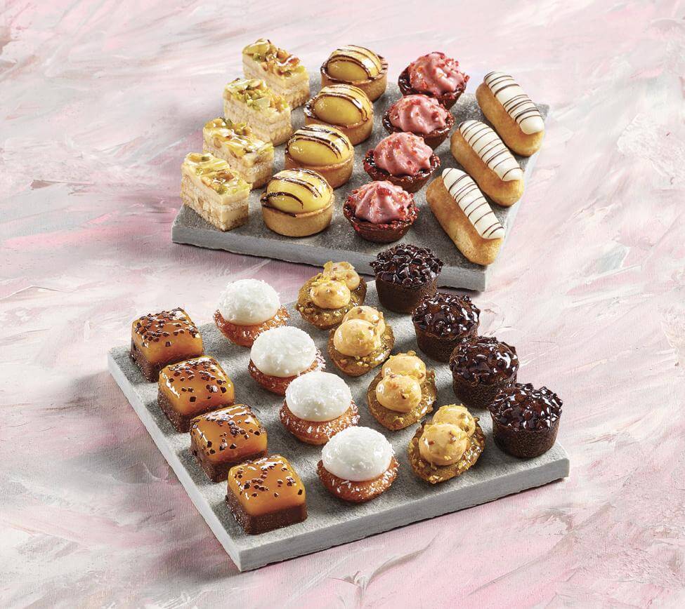 Plateaux de 48 petits fours sucrés Sensation
