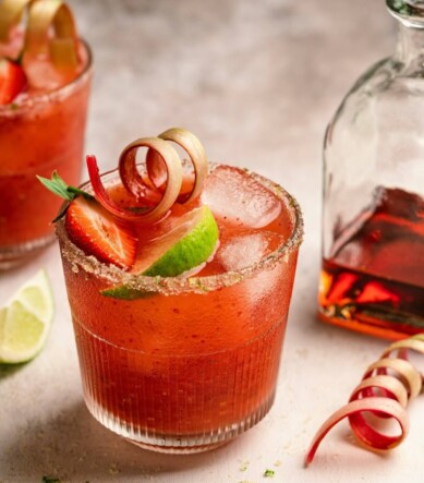Recette Limonade fraise lime Gastronomia