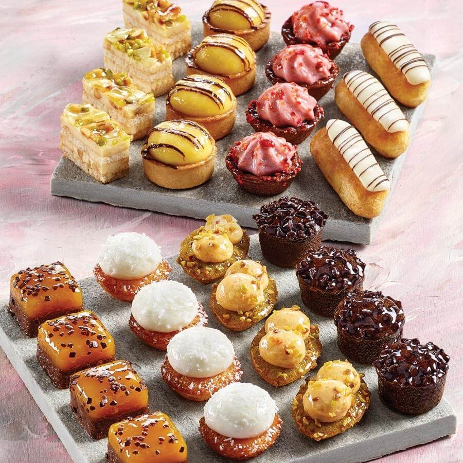 Plateaux de 48 petits fours sucrés Sensation