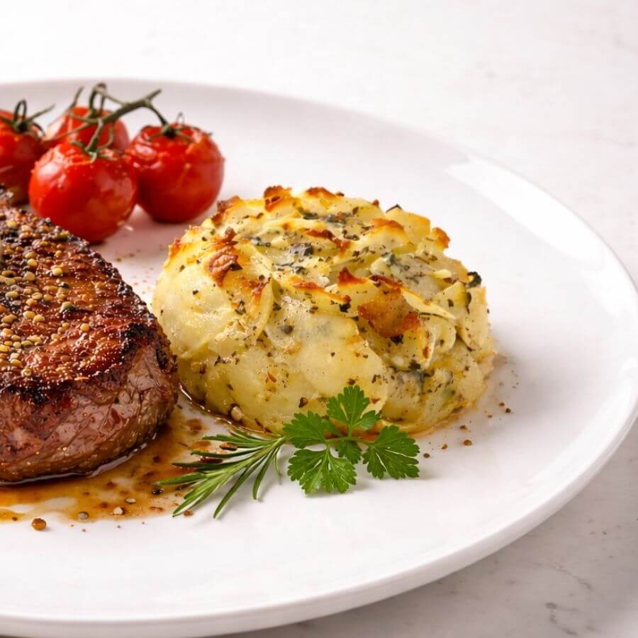 LA4033GA Layered Truffle Potatoes Gastronomia