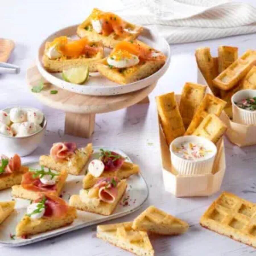 Emmental Parsley Waffle Sheets - Image 3